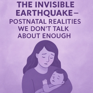 The Invisible Earthquake – Postnatal Realities We Don’t Talk About Enough - Optima Health Services