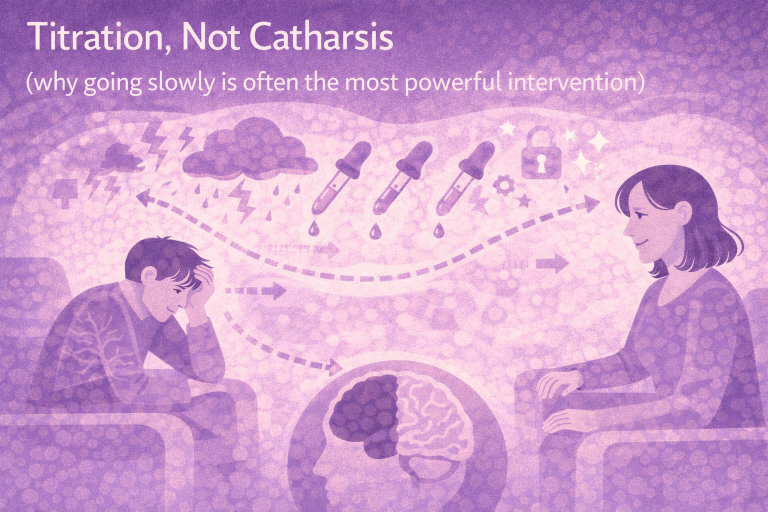 Tritation not Catharsis